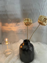 Load image into Gallery viewer, Gold flower 12 inch artificial stems, Wedding Flower centerpiece, reception table decorations, Wedding Arch Flowers