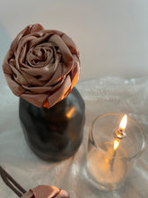 Load image into Gallery viewer, Rose Gold flower 12 inch stems 2 inch diameter, Wedding Flower centerpiece, reception table decorations, Wedding Arch Flowers