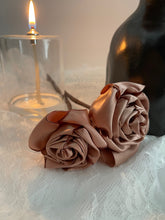 Load image into Gallery viewer, Rose Gold flower 12 inch stems 2 inch diameter, Wedding Flower centerpiece, reception table decorations, Wedding Arch Flowers