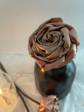 Load image into Gallery viewer, Rose Gold flower 12 inch stems 2 inch diameter, Wedding Flower centerpiece, reception table decorations, Wedding Arch Flowers