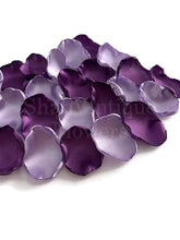 Load image into Gallery viewer, Bridal Shower Decorations, Plum Purple and lavender petals, flower girl petals, Birthday Party