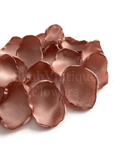 Load image into Gallery viewer, Rose Gold flower petals, flower girl petals, Fall Wedding Decor