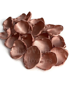 Rose Gold flower petals, flower girl petals, Fall Wedding Decor