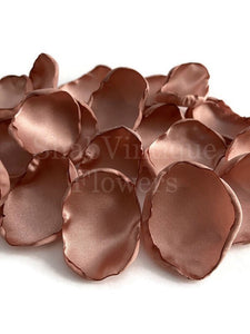 Rose Gold flower petals, flower girl petals, Fall Wedding Decor